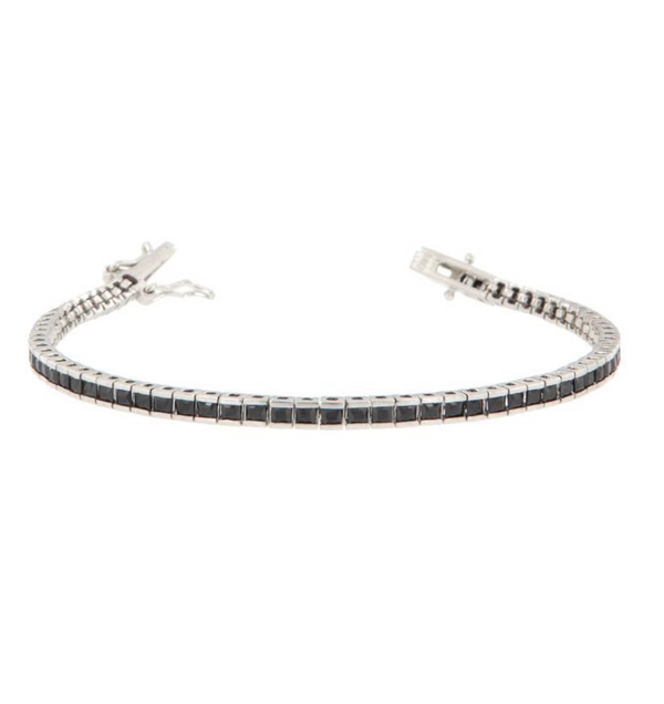 BRACCIALE ARGENTO ZIRCONE TENNIS CARRE'