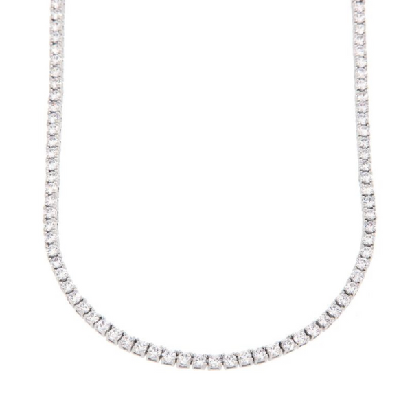 COLLIER ARGENTO ZIRCONE TENNIS