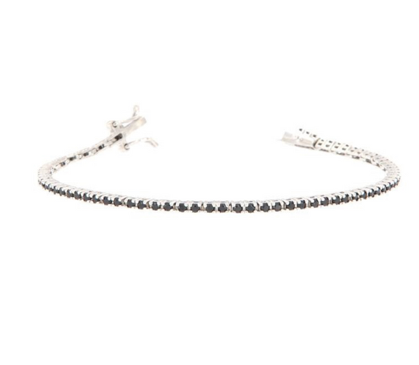 BRACCIALE ARGENTO ZIRCONE TENNIS