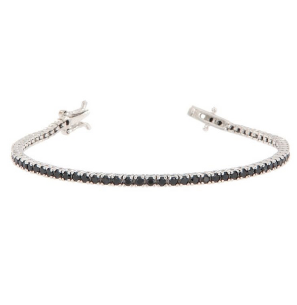 BRACCIALE ARGENTO ZIRCONE TENNIS