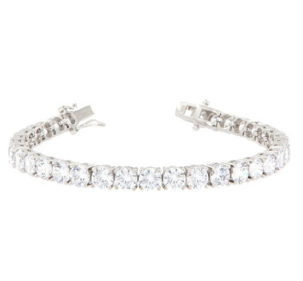 BRACCIALE ARGENTO ZIRCONE TENNIS