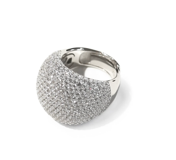 ANELLO BOMBE' PAVE'